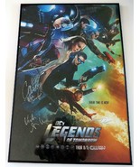 2015 CW LEGENDS OF TOMORROW Season 1 Promo Poster Signed By Cast Framed ... - $890.99