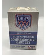 Super Bowl XXV Limited Edition Silver Anniversary Commemorative Card Set... - €6,87 EUR