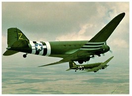 Douglas C 47 Skytrain Sky Trooper Military Postcard - £9.58 GBP