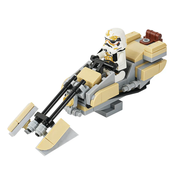 Zephyr-G Swoop Bike with Sandtrooper Star Wars MOC - $17.80 CAD