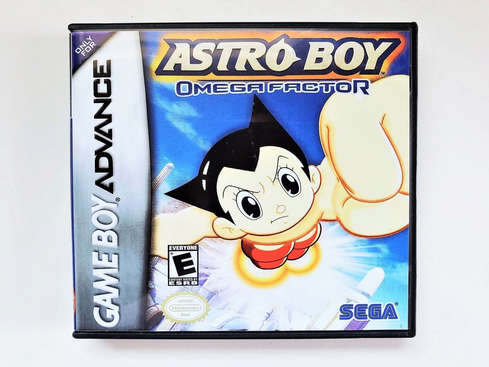 Astro Boy Omega Factor Gameboy Advance (GBA) - Custom Case / Game (USA)