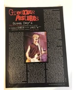 1995 Green Day Mike Dirnt Magazine article Vintage Clipping One Page - $8.90