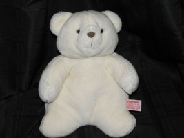 RUSS PUFFUMS POLAR BEAR STUFFED PLUSH ANIMAL TOY HEAVYWEIGHT BEANS 11&quot; - £35.60 GBP