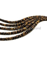 8-18mm High Quality Natural Yellow Tiger Eye Graduated,Faceted/Smooth Ro... - £21.49 GBP