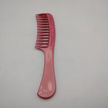 Vintage Goody Unbreakable Detangler Wet Comb 8&quot; Red - €9,34 EUR