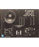 User Manual Instructions Guide Lot: Canon A-1 Camera A2 Winder FD Lens [Vintage]