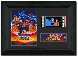 Aladdin 1992 35 mm Film Cell Display Stunning Framed Signed - £14.40 GBP