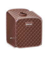 2L Portable Folding Steam Sauna Spa-Coffee - Color: Brown - €130,41 EUR