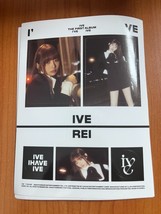 REI IVE Official PHOTO STICKER &#39;I&#39;VE IVE&#39; Kpop Authentic Rare - $54.94 MXN