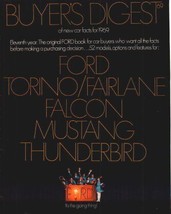 1969 Ford Buyer&#39;s Brochure Digest- Torino, MUSTANG! - £9.27 GBP