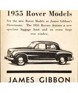 1954 James Gibbon Rover Dealership Scotland Advertisement Automobilia E89G3 - $14.99