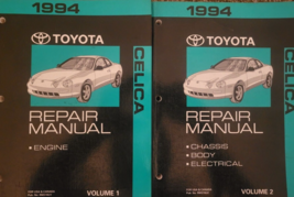 1994 Toyota Celica Service Repair Shop Workshop Manual Set OEM W EWD Features + - £267.44 GBP