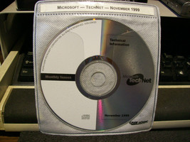 Microsoft Technet November 99 cd-rom - $29.99