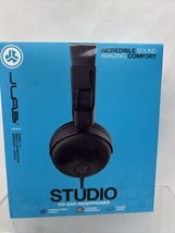 JLAB Black Wired STUDIO on Ear Headphones Cloud Foam, Sound &amp; Comfort SE... - $7.99