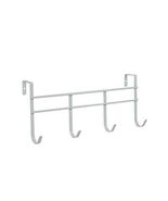 Spectrum Diversified Four Over The Door Hook, White Closet Organizer for - €17,53 EUR