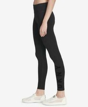 Dkny Sport Flocked-Logo High-Waist Leggings - $33.00