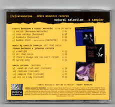 Zebra Acoustic, Natural Selection... a sampler CD - $17.00