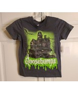 NEW Boy&#39;s Printed SS T shirt by Goosebumps  size XS~green/grey  - £6.84 GBP