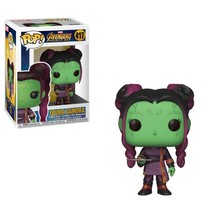 Avengers Infinity War Young Gamora with Dagger Vinyl POP Figure Toy #417 FUNKO - £6.57 GBP