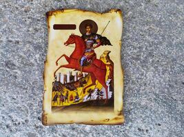 Orthodox Christian Icon of Saint Demetrius of Thessaloniki, Orthodox Chr... - $13.00