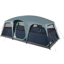 Coleman Sunlodge 10-Person Blue Nights Camping Tent w Vents &amp; 8 Windows ... - £292.24 GBP