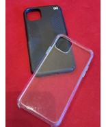 Speck Presidio 2 Grip iPhone 11 Pro Max black case plus bonus clear case - $15.99