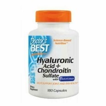 Doctors Best Best Hyaluronic Acid with Chondroitin Sulfate, 180 caps - £43.21 GBP
