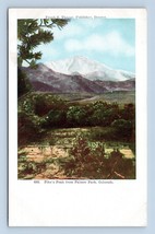 Pikes Peak from Palmer Park Colorado CO UNP Unused UDB Postcard P15 - £3.22 GBP