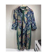 Gretchen Scott Women’s Dress Blue Multicolored Paisley Art to Wear Size ... - $930.30 MXN