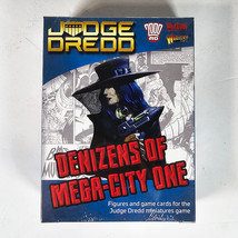 2000 AD Judge Dredd Miniatures Game Denizens Of Mega-City One Warlord Games - $41.58