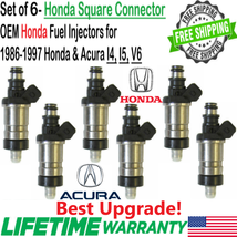 Genuine Honda Best Upgrade 6 Pack Fuel Injectors For 1990-1991 Acura NSX 3.0L V6 - $131.66