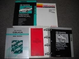 1998 Toyota Celica Workshop Repair Service Manual OEM Set with Trans + Cable-... - $199.21