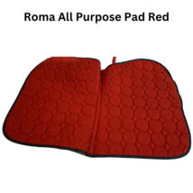 Roma All Purpose Horse Saddle Pad and Set of 2 Red Bandana Polos USED image 5