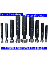 1Pc NPT 1/16&quot; 1/8&quot; 1/4&quot; 3/8&quot; 1/2&quot; 3/4&quot; 1&quot; ~ 3&quot; Taper Pipe Plug Thread Ga... - $46.48+