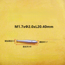 M1.7 Thread 2.0mm Carbide Ball Multi Size Contact Points For Dial Test I... - $13.30+