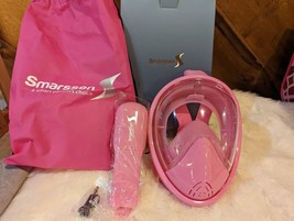 Smarssen Snorkel Diving Mask,Pink - £26.77 GBP
