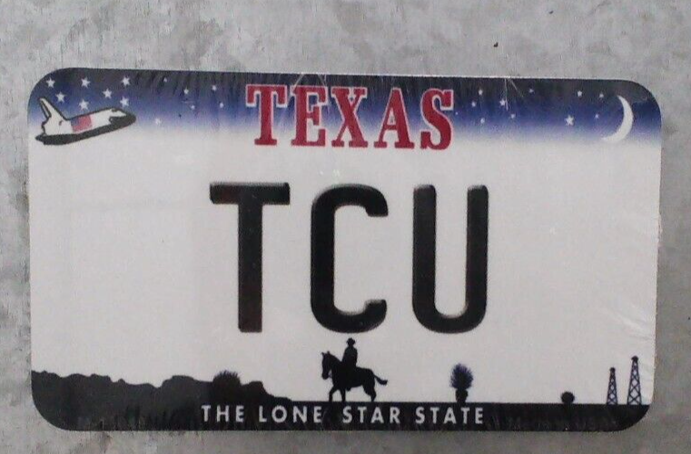 TCU Texas Metal Magnet - $10.00