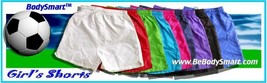 GIRLS SOCCER SHORTS (Wholesale Lot of 10 Shorts) - $56.43