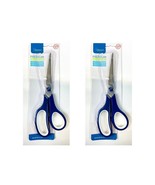Lot of 2 Interiors by Design Lightweight Premium Scissors 8-1/2&quot;, Blue - €7,58 EUR