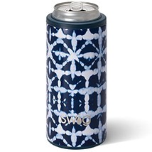 Swig Slim Can Cooler, Insulated Skinny Can Holder, Stainless Steel Can Cooler Fo - $28.99