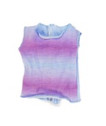 2008 Barbie Beach Party Ken Purple Blue Ombre Gradient Tank Top Shirt N4946 - $79.33 MXN