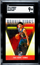 2018 2018-19 Panini Donruss Rookie Kings #24 Trae Young Rookie RC SGC 9 Mint - £15.70 GBP