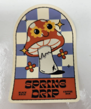 Black Rock Coffee Bar April 2024 Sticker Spring Drip Mushroom - $5.89