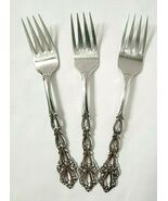 CHANDELIER Stainless Set of 3 Oneida Community Betty Crocker 6 7/8&quot; SALA... - €26,11 EUR