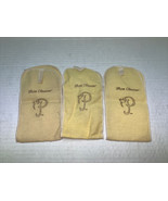 VINTAGE AD SHOE CLEANER POLISH CLOTH LOT OF 3 WITH A LETTER “P” WITH A C... - $233.84 MXN
