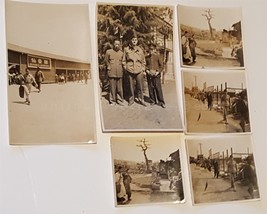 Lot 1946 Orig 6 Wwii Occupied Japan Sendai Photos Train Air Force Omer Stephens - £36.98 GBP