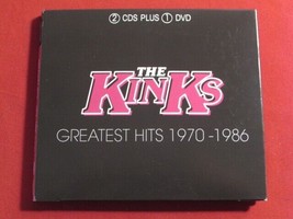 The Kinks Greatest Hits 1970-1986 KOCH/VELVEL Digipak Cd+Dvd VEL-CD-79822 Vg+Oop - £32.46 GBP
