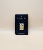 10g Gold Bar Perth Mint 99.99% Pure In Assay - $394.08
