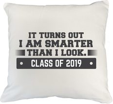 Make Your Mark Design Class of 2019. Graduation White Pillow Cover for Students  - £19.54 GBP+