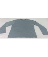 Vince Long Sleeve Green Waffle Cotton Cew Neck T-Shirt Size L NWOT - $48.00 CAD